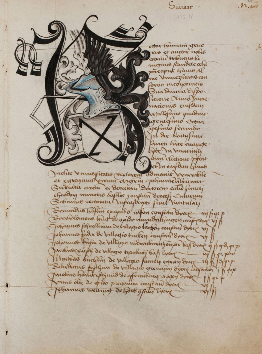 Johann Ulrich Surgant, UB Mscr AN II, 3, 1482, 61r